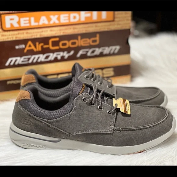 New men Skechers Relaxed Fit: Elent - Mosen sneakers - Picture 3 of 9